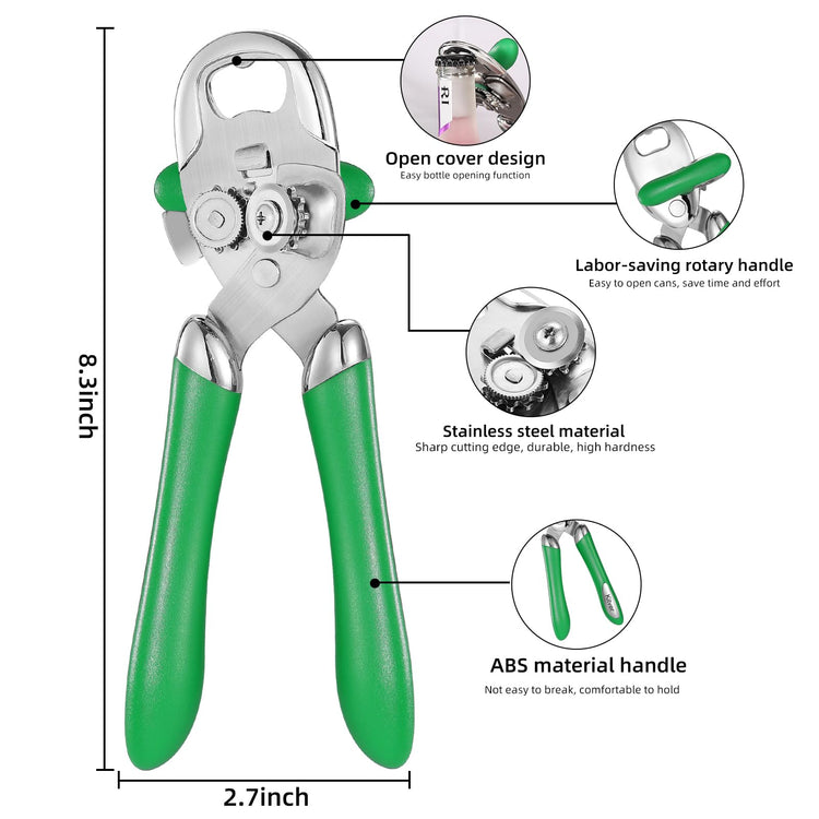 Multi function Manual Can Opener Bottle Opener