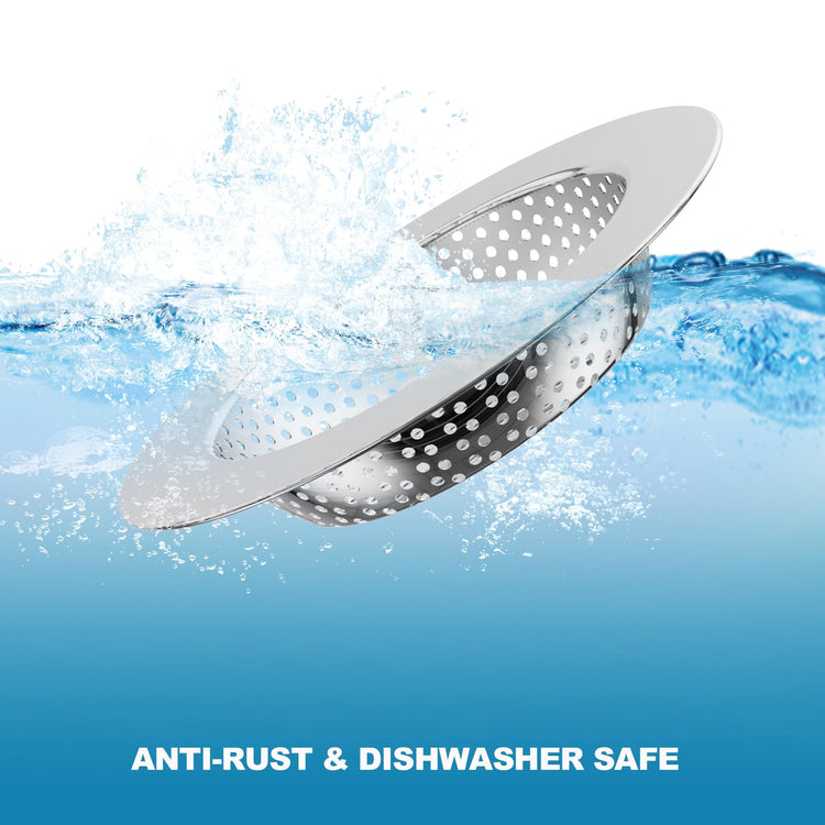 2PCS Kitchen Sink Drain Strainer (2 Count)