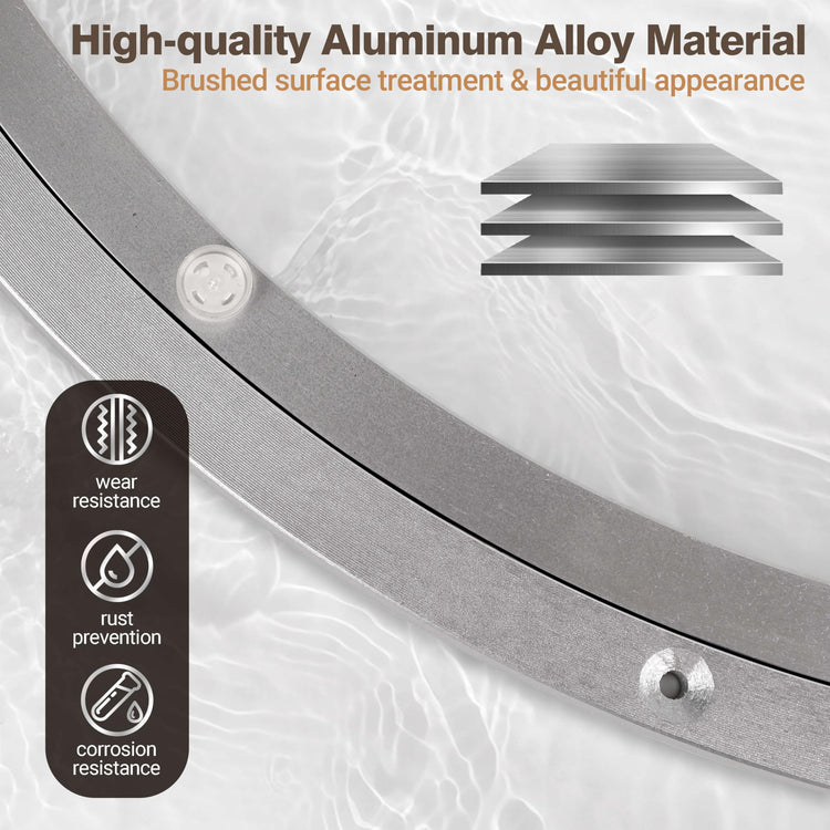 20 Inch Lazy Susan Aluminum Alloy Rotating Turntable Bearing