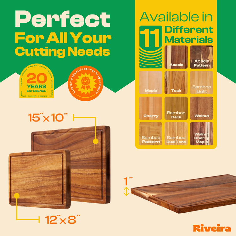 Walnut Wood Cutting Board (2 Count)