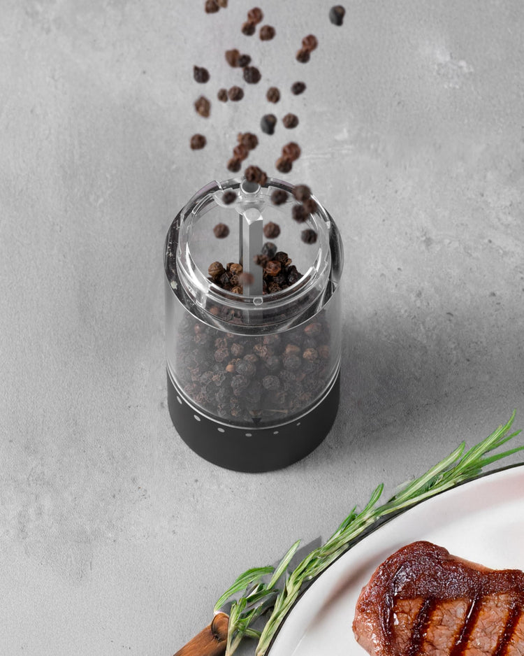 2 Speed Electric Salt And Pepper Grinder Set (2 Count)
