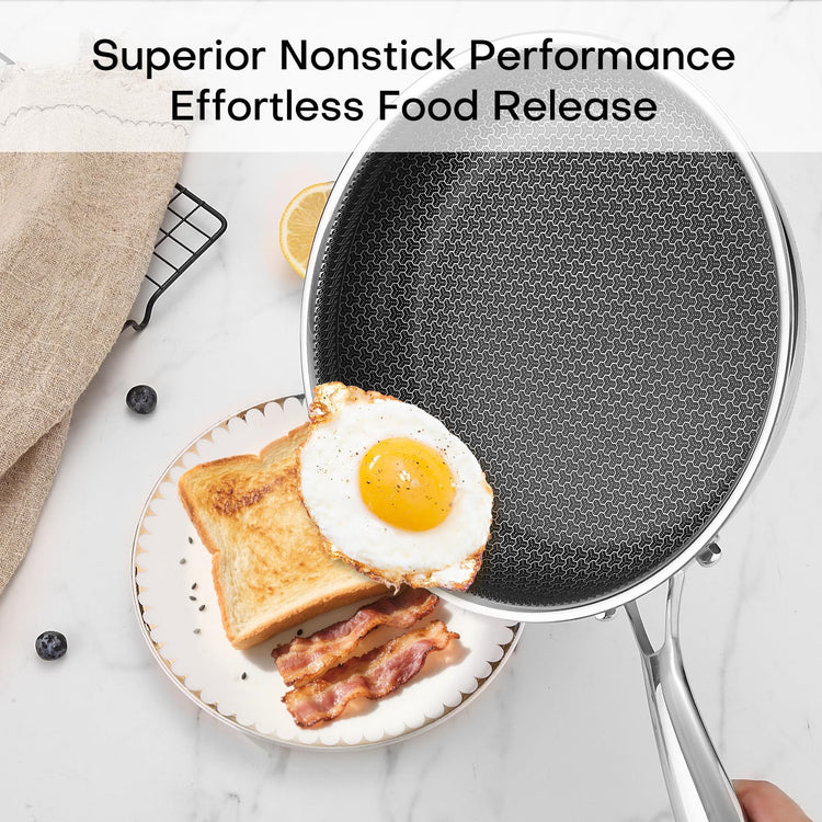 Non Stick Frying Pans Skillet with Lid