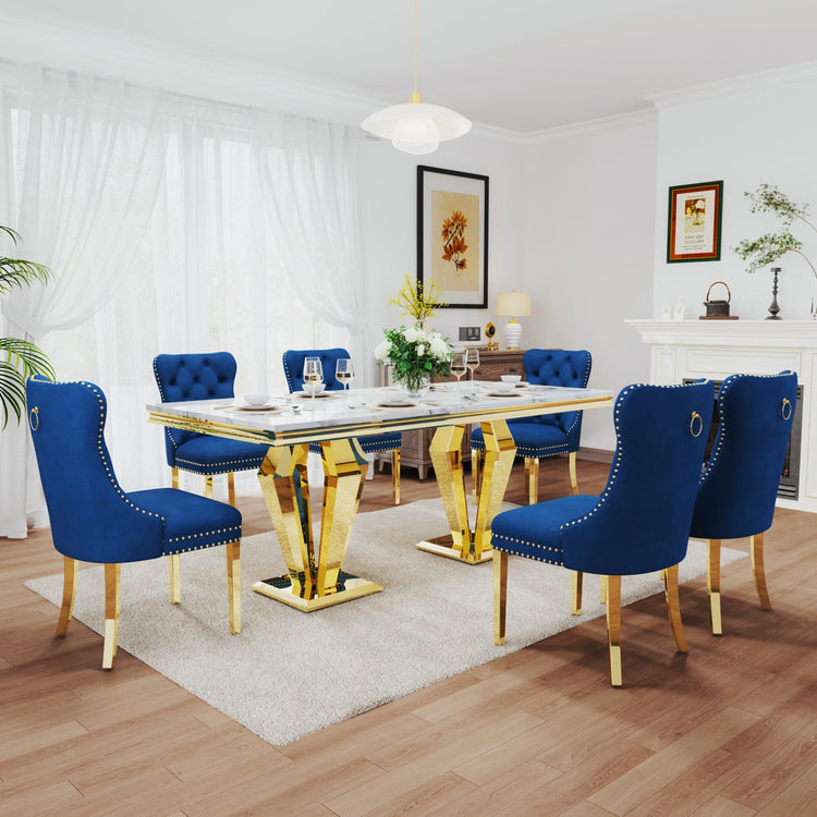 7 Piece Luxury Dining Room Set (7 Count)