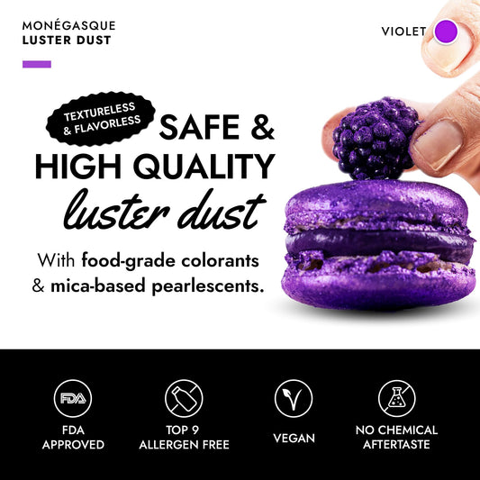 Purple Edible Glitter for Drinks & Cakes
