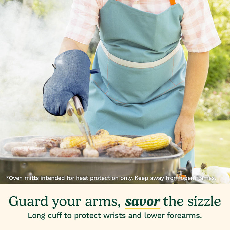 Cuisinart Chambray Kitchen Oven Mitts