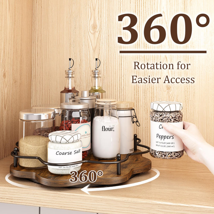 12" Lazy Susan Turntable Organizer