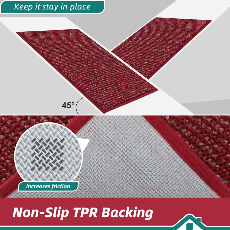 Kitchen Rugs and Mats 2PCS Non