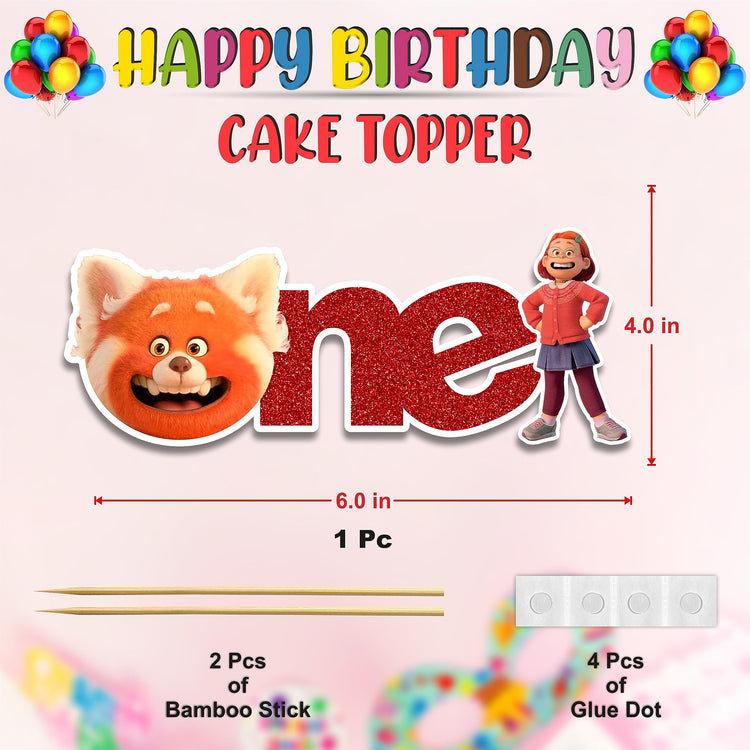 Trning Red One Cake Topper