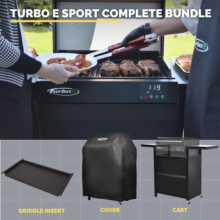 Turbo E Sport Compact Electric Grill