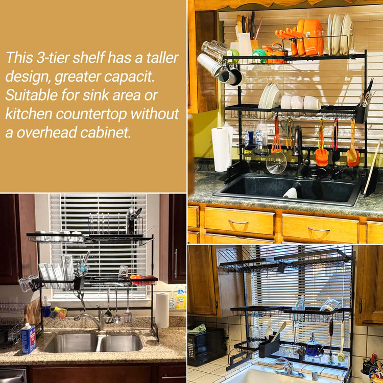 Over Sink Dish Drying Rack