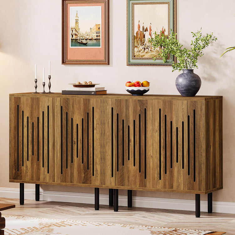 Set of 2 Sideboard Buffet with Storage (2 Count)