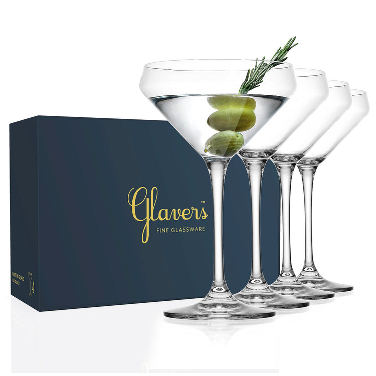 Martini Glasses Set of 4 Cocktail Glasses (4 Count)