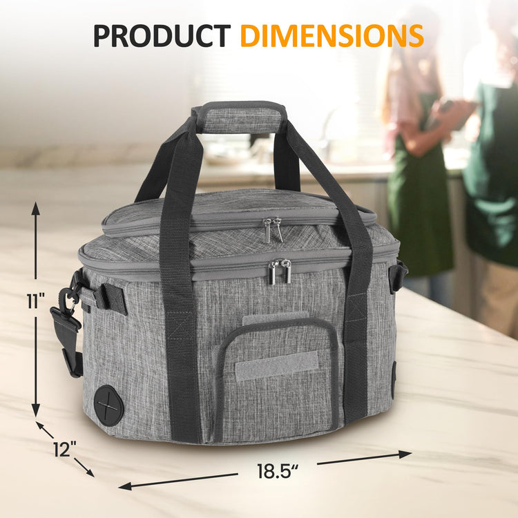 Portable Slow Cooker Bag Fits for 6