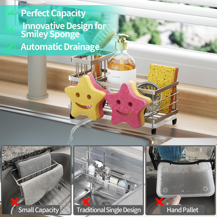 Sink Caddy Sponge Holder
