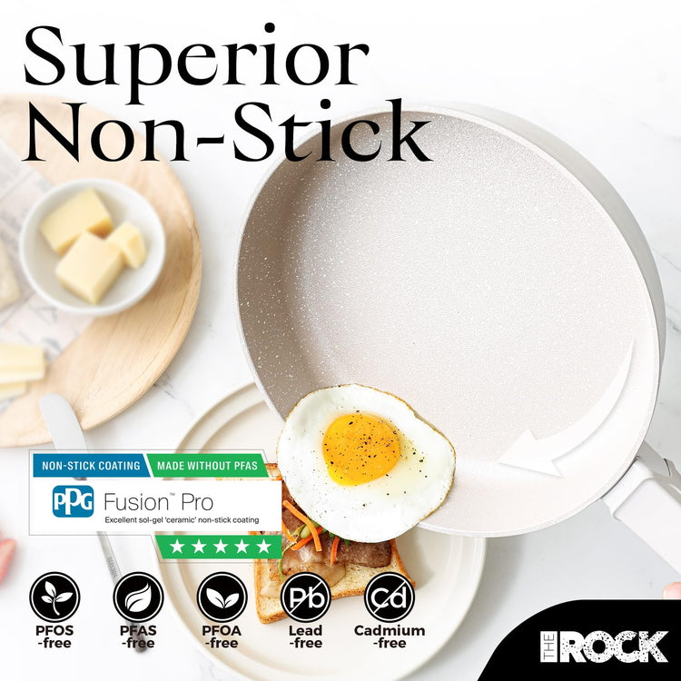 SOHO 11 Inch Non Stick Frying Pan with Lid