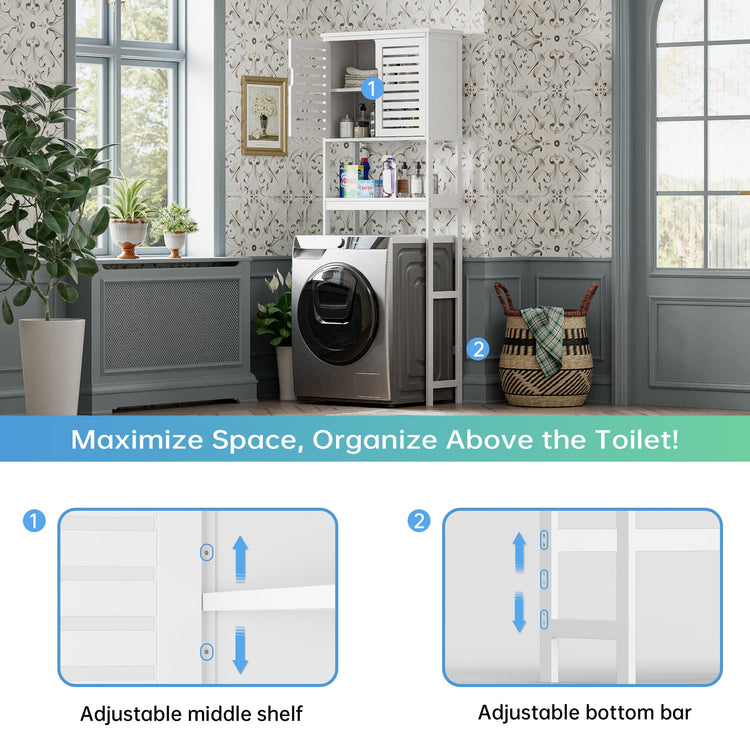 Bathroom Over The Toilet Storage Cabinet