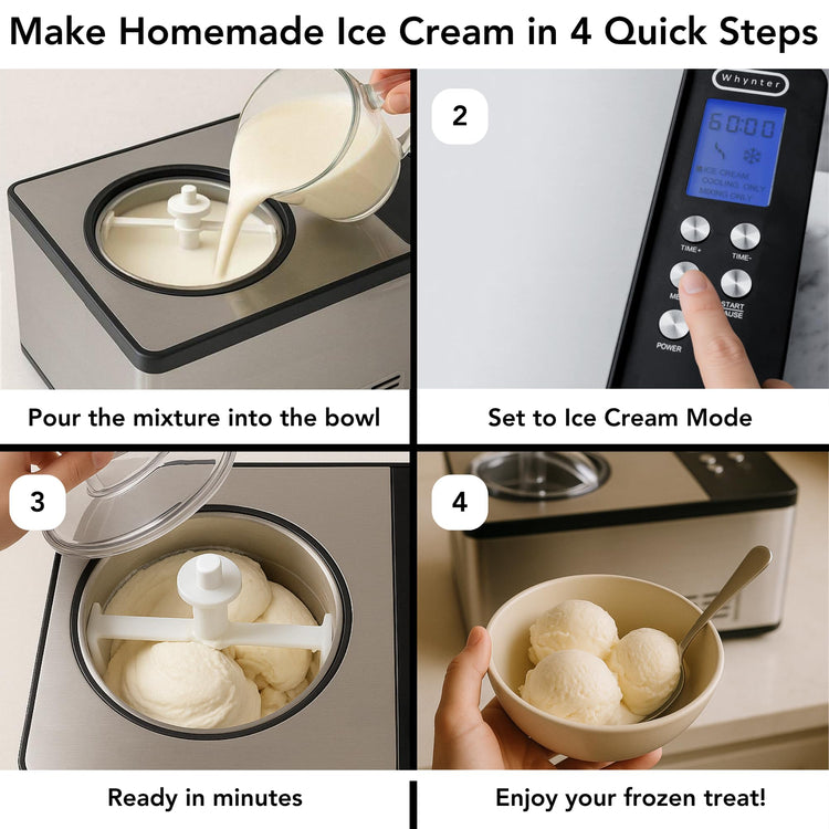 Ice Cream Maker 2.1 Qt Automatic