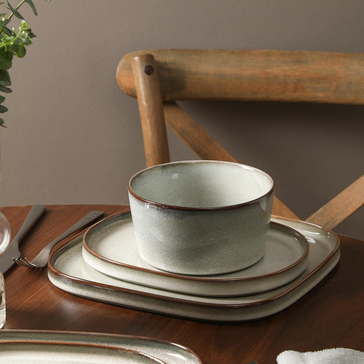 Cairo 12 Piece Dinnerware Stoneware
