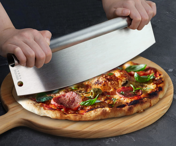 43341 18 8 Stainless Steel Pizza Cutter