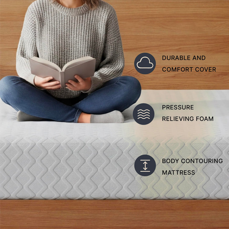 Chime Twin Memory Foam Mattress 10 Inch