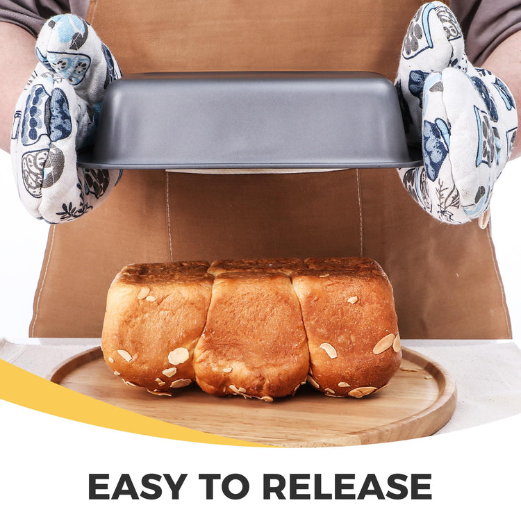 3 Pack Loaf Pan Set (3 Count)