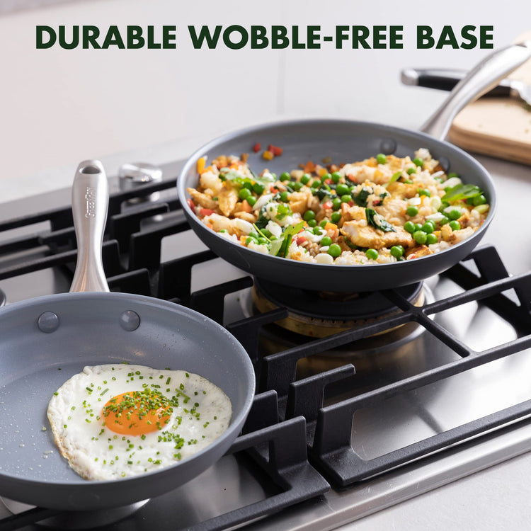 Lima Hard Anodized 8" 10" & 12" Frying Pan Skillet Set