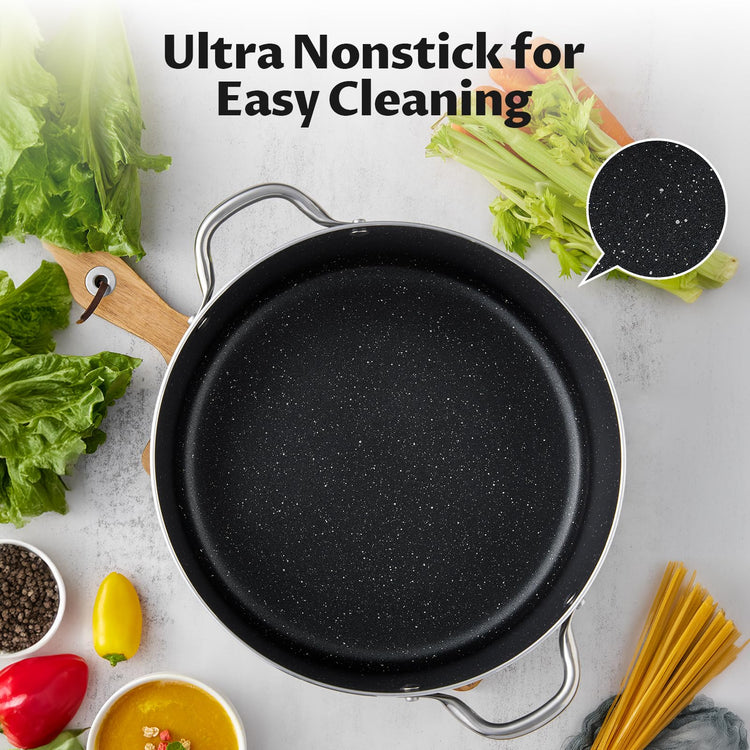 10 Quart Nonstick Stock Pot with Lid