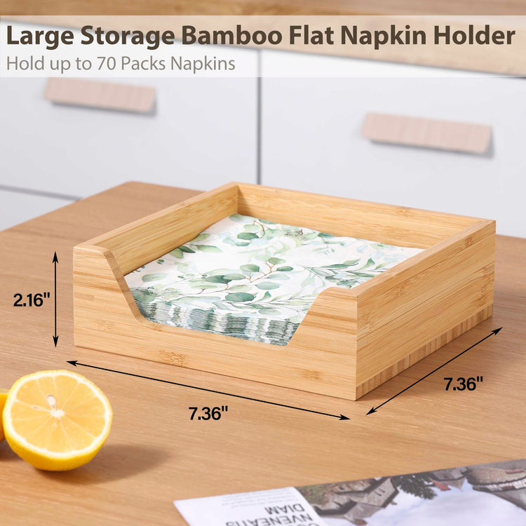 Bamboo Napkin Holder