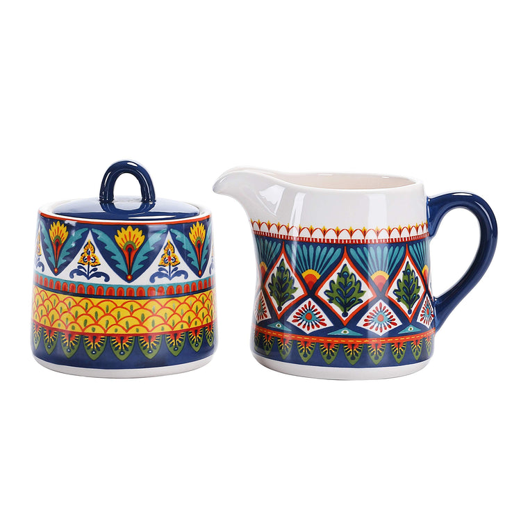 Havana Ceramic Sugar and Creamer Set