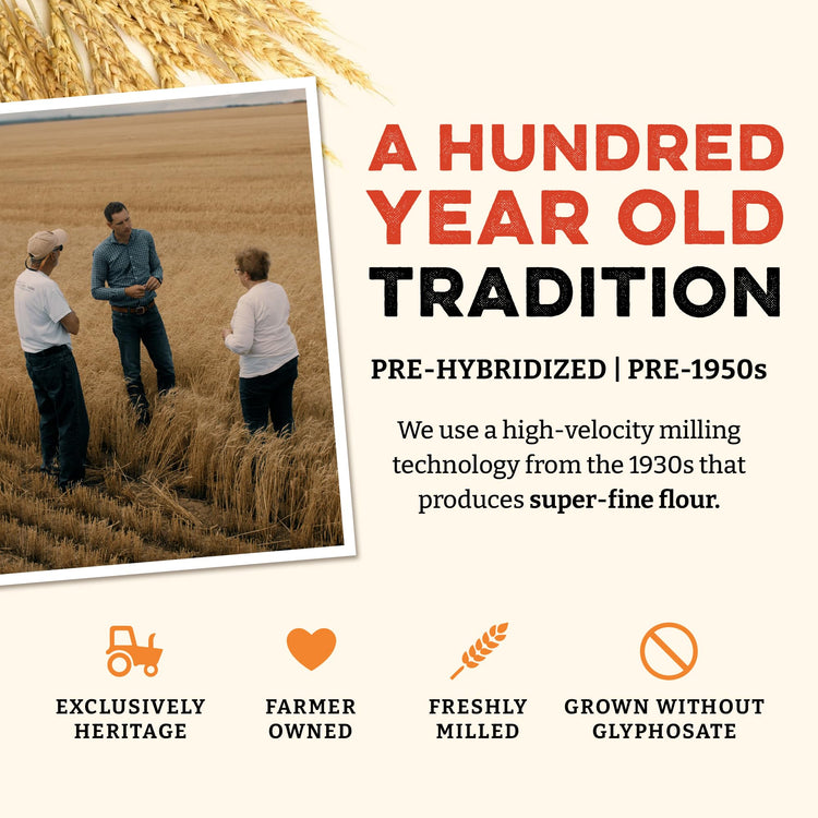 Heritage Organic Whole Wheat Flour (80 Ounce)
