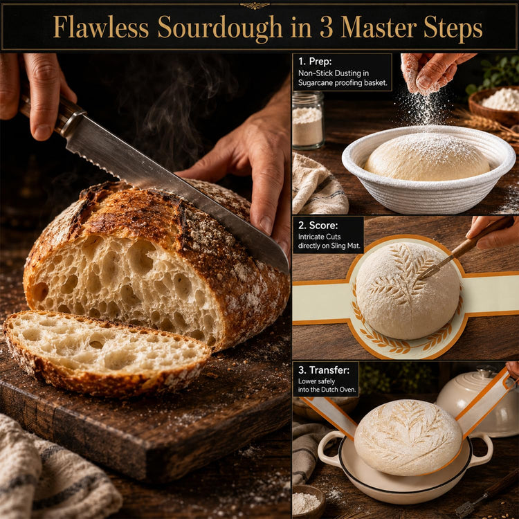 6QT Dutch Oven For Bread Baking