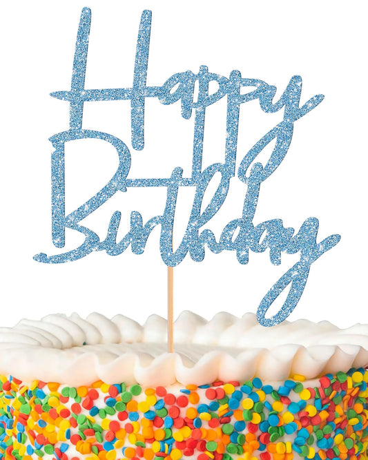 Happy Birthday Cake Topper