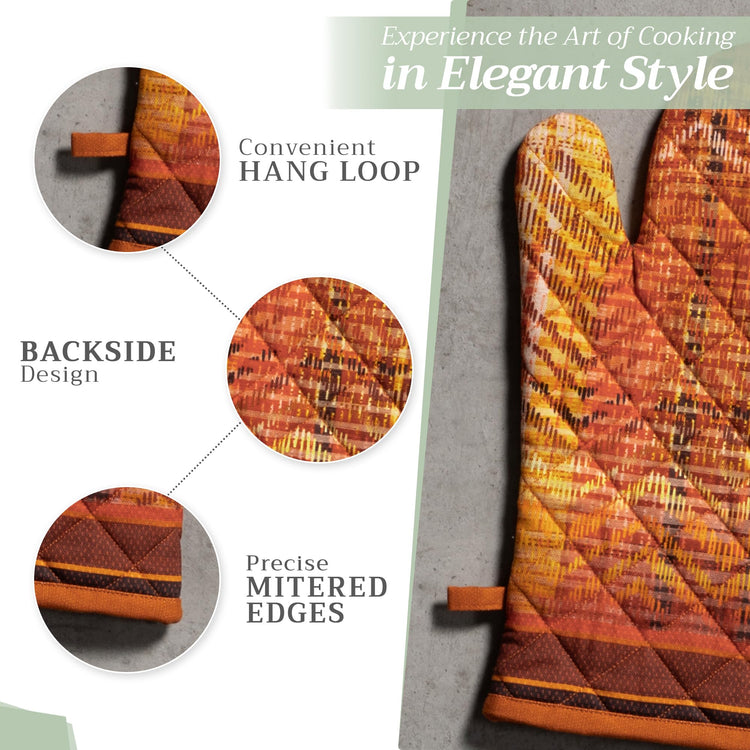 Maison d'Hermine Oven Gloves 100% Cotton Oven Mitt