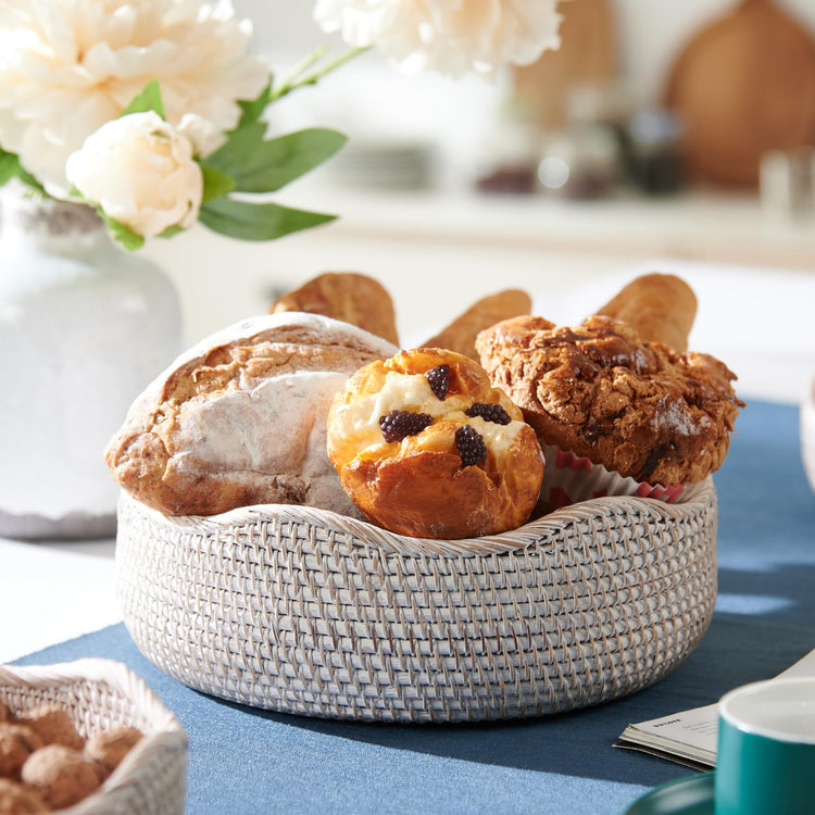 Rattan Bread Basket (3 Count)
