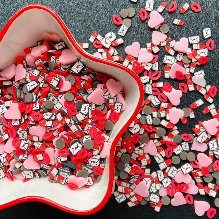 Fake Sprinkles Clay Sprinkles Polymer Clay Slices for Nail Art DIY Crafts Cake Phone Case