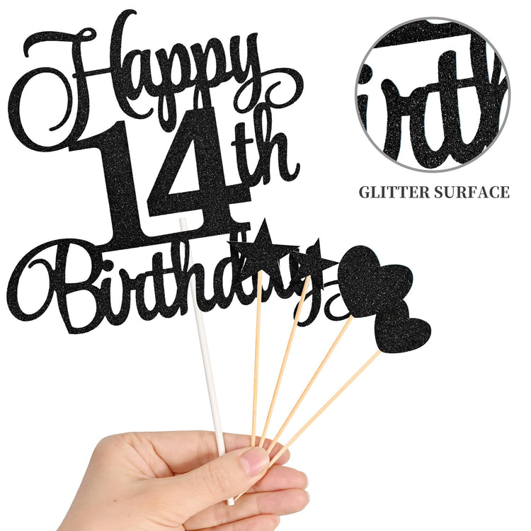 14th Birthday Cake Decorations