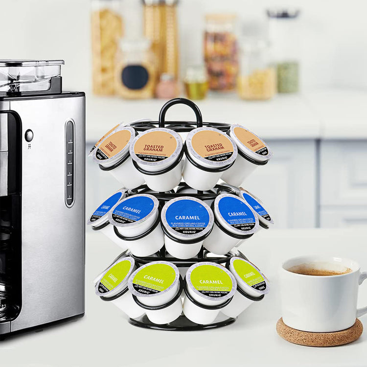 Rotating Coffee Pod Holder for Keurig Pods