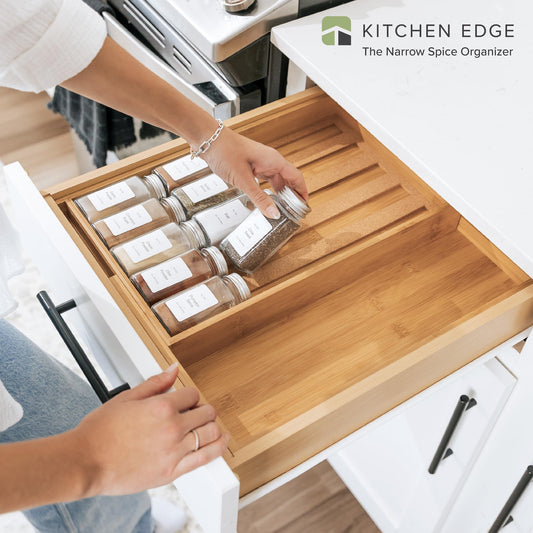 Expandable Spice Drawer Organizer
