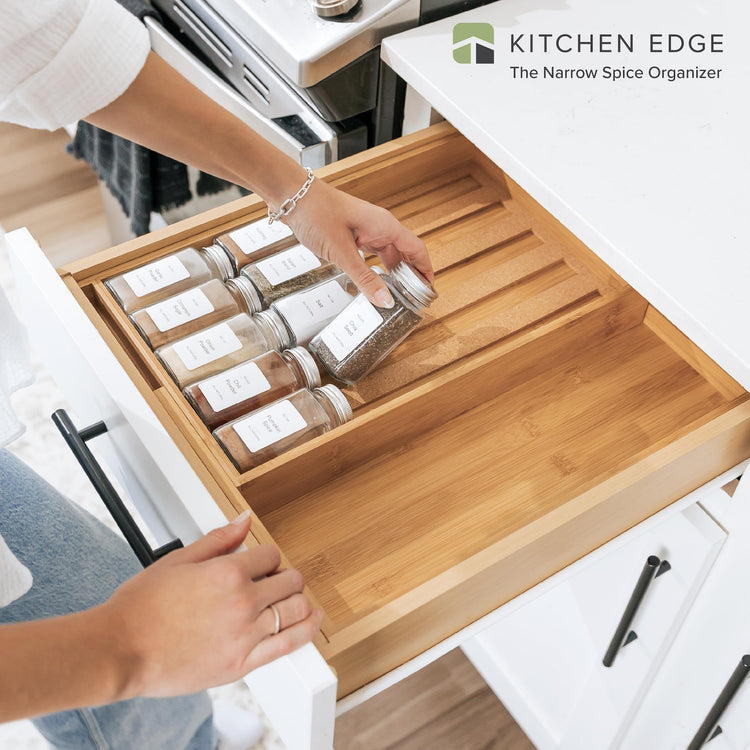 Expandable Spice Drawer Organizer