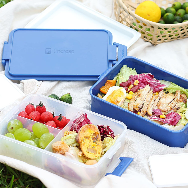 Stackable 2 Tier Adult Bento Box