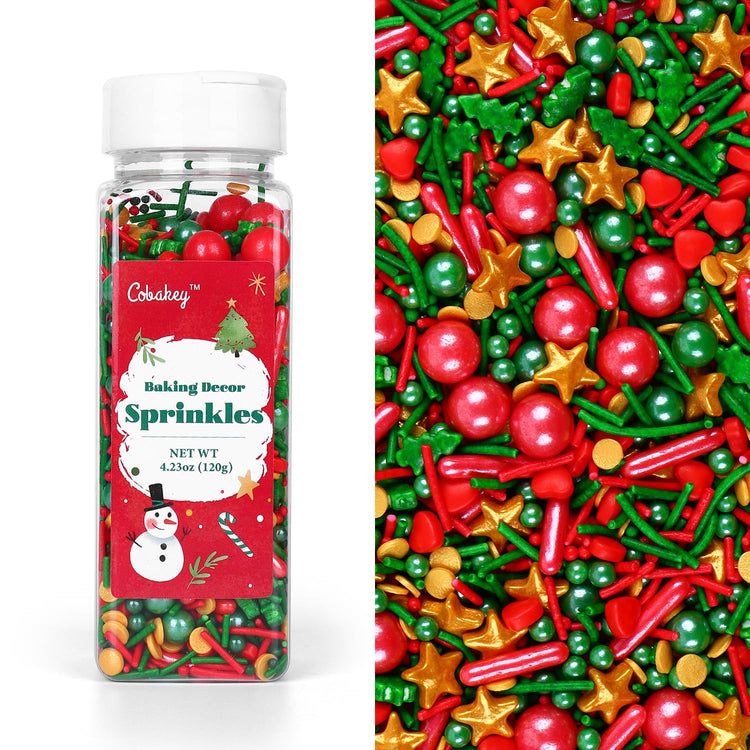 Christmas Sprinkles for Cookies
