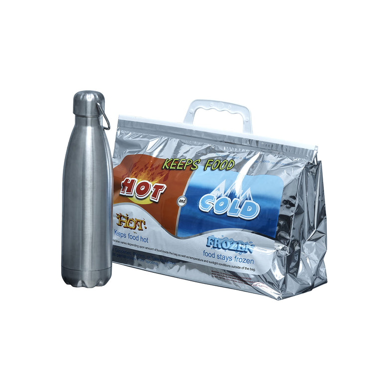 Hot and Cold Insulated Bags for Food Delivery (3 Count)