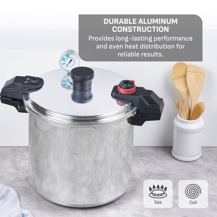 22 Quart Aluminum Pressure Canner