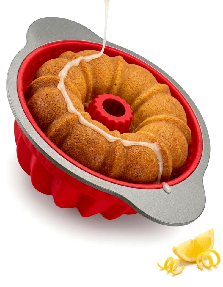 Premium Non Stick Silicone Pound Cake Pan