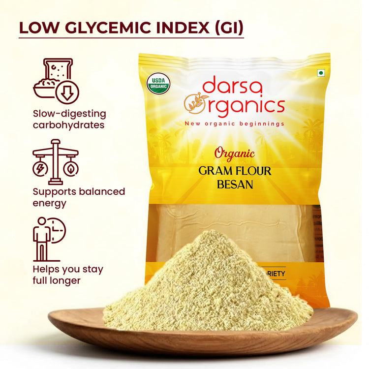 Gram Flour 2 lb Besan (32 Ounce)