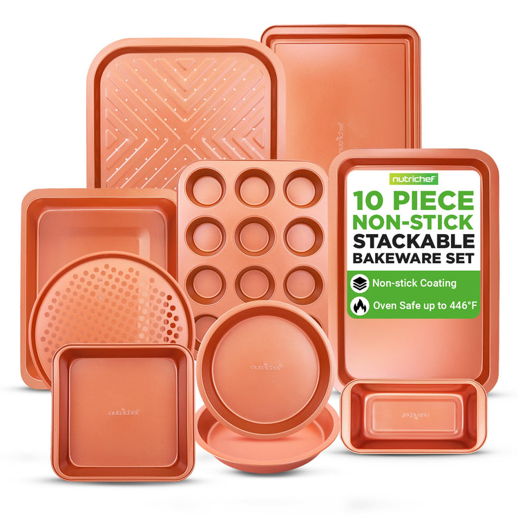 10 Piece Oven Baking Pans Set