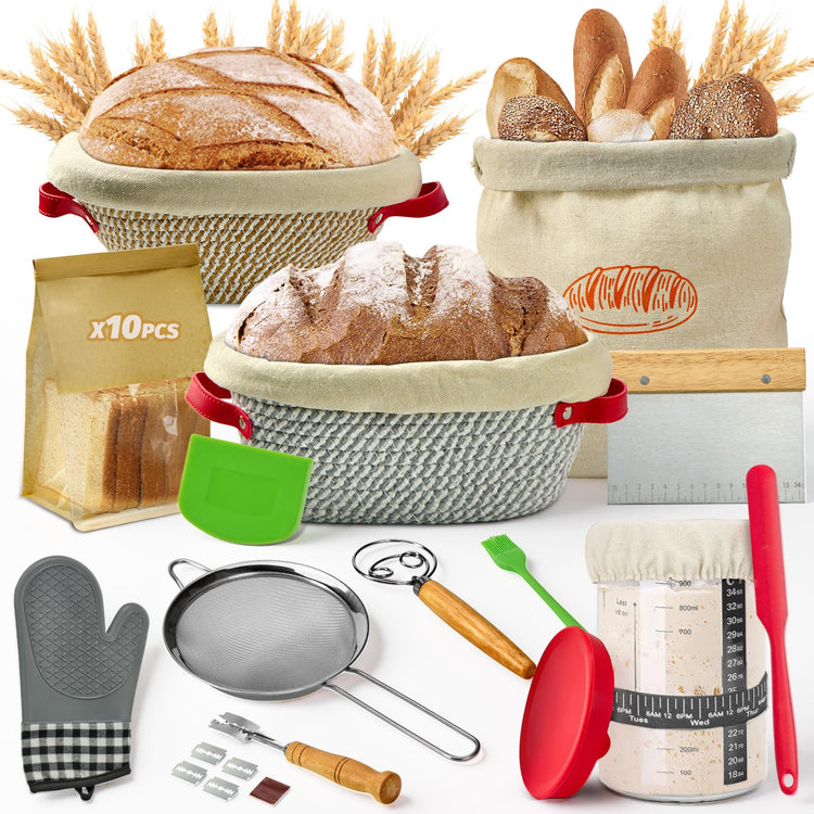 33 Pcs Sourdough Starter Kit (33 Count)