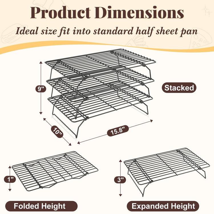 Cooling Racks for Cooking and Baking