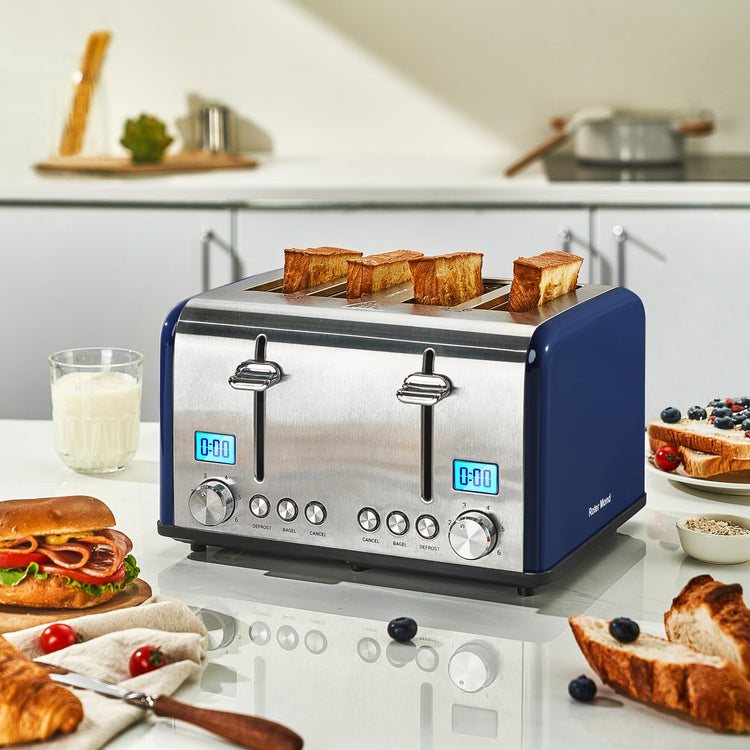 Countdown Stainless Steel 4 Slice Toaster with Bagel