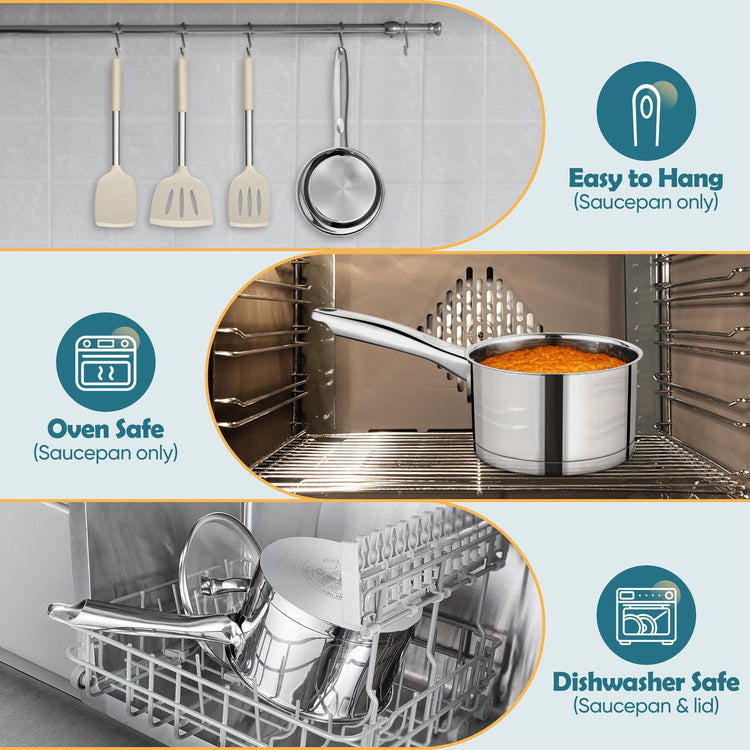 2 Qt Saucepan with Lid